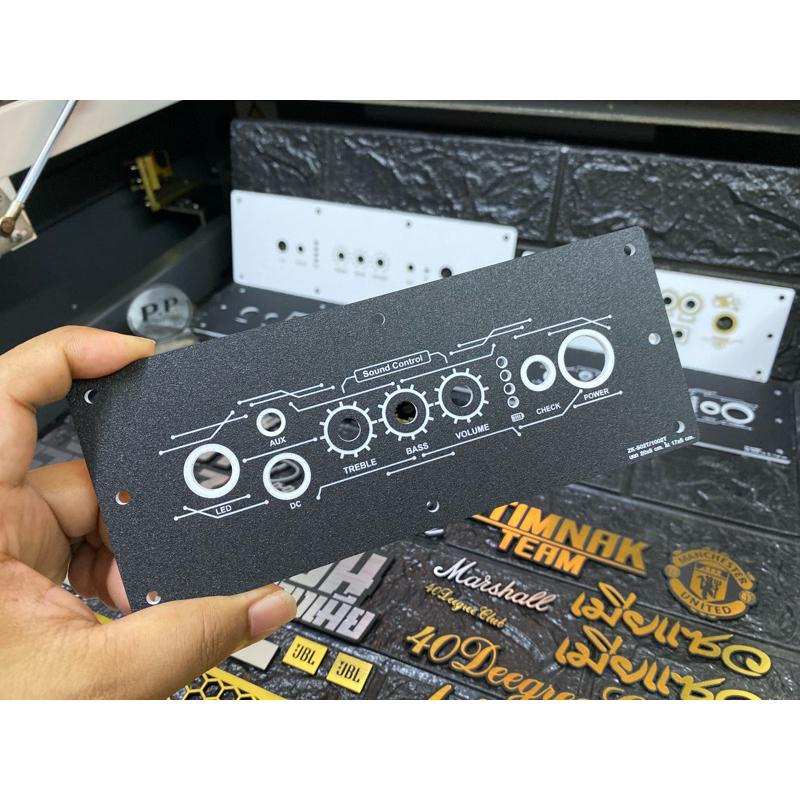 แผ่นเพลทไฟ (Zk 502MT /ย้ายวอ/ 502T/1002T/สั่งทำ ) ขนาดแผ่น 20x8 ซม.ขนาดช่อง 17x5 ซม.