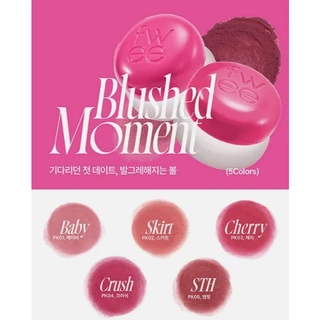 [ fwee ] Lip&Cheek Blurry Pudding Pot 5g ลิปเเละบลัช เนื้อนุ่มเกลี่ยง่ายดังพุดดิ้ง