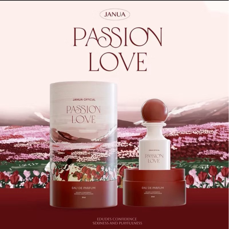 [ซื้อในไลฟ์ลด50%ของแท้] น้ำหอมแจนยัวร์ Janua น้ำหอมอิงฟ้า คอลเลคชั่นใหม่ Passion loveโรแมนติก 30lm