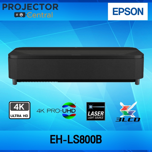 Epson EpiqVision Ultra EH-LS800B 4K PRO-UHD Laser Projection TV