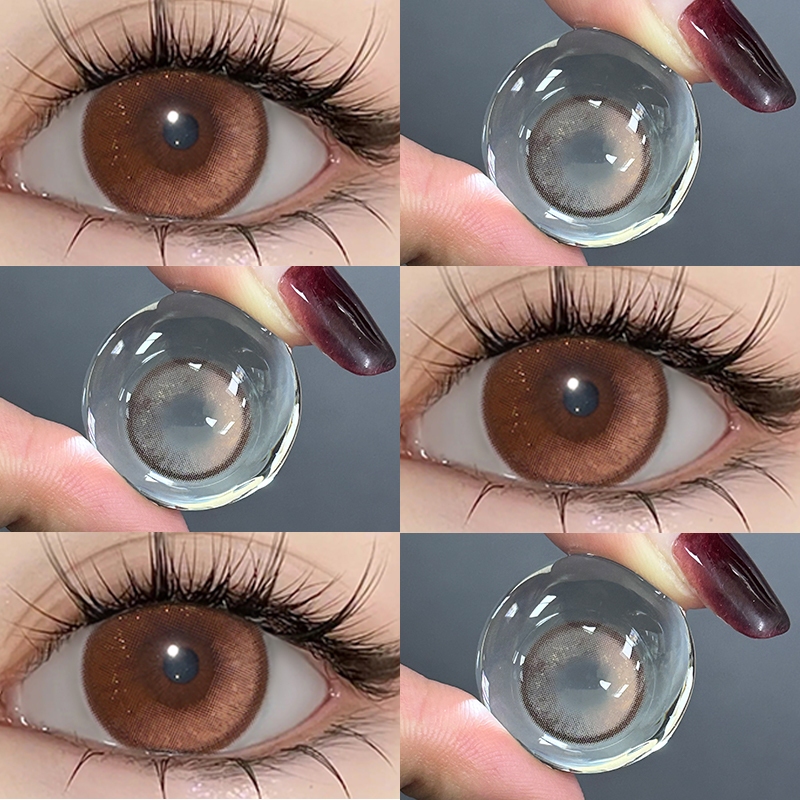 [NEW] Midroo คอนแทก ขยายรูม่านตา คอนแทคเลนส์ Midroo Brown -14.2mm