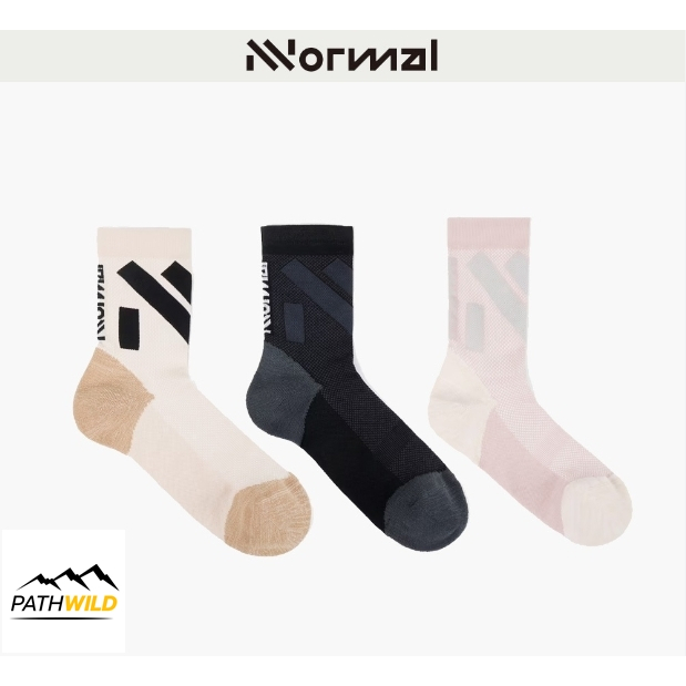 NNORMAL RACE SOCK MID CUT ถุงเท้าสำหรับวิ่ง เหมาะสำหรับใส่แข่ง กระชับ ช่วยพยุงเท้า นิ้วเท้า ส้นและเอ็นร้อยหวาย