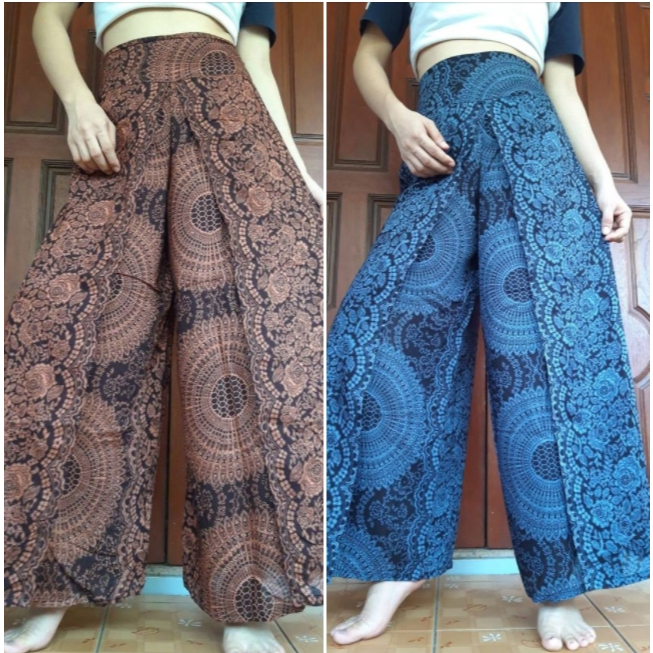 กางเกงขายาวผู้หญิง กางเกงพาลาสโซ่ Women’s Palazzo Pants
