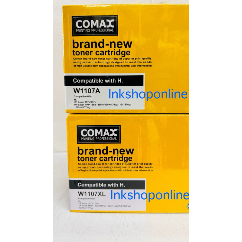 COMAX ตลับหมึกเลเซอร์ ตลับHP 107A รุ่น W1107A ตลับเลเซอร์ คุณภาพสูง 107A (W1107A) HP Laser 107a 107w 135a 135w 137fnw - รูปที่ 4