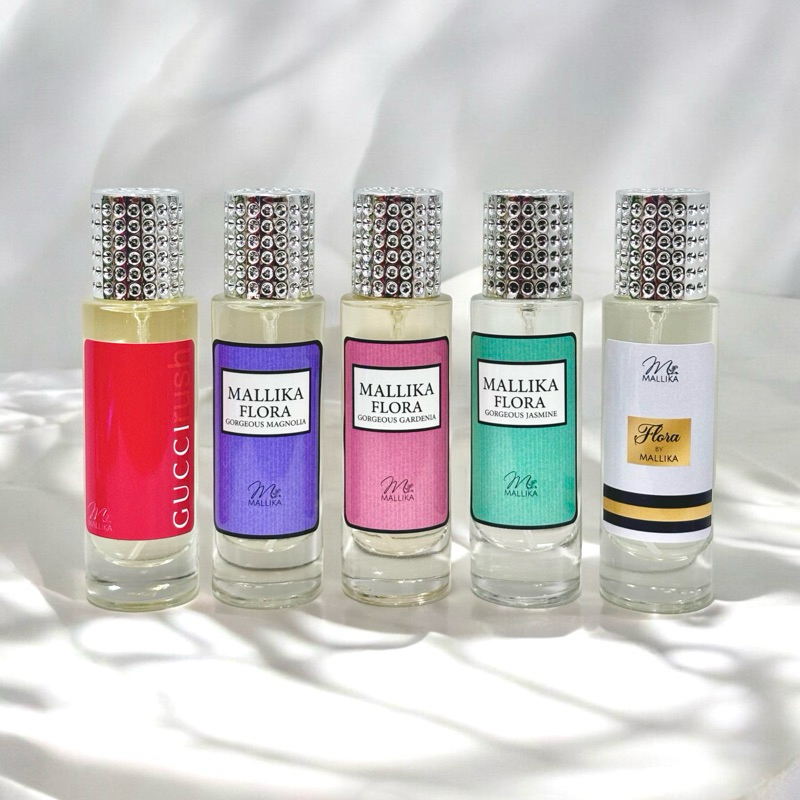 น้ำหอม MALLIKA Flora หอมมวลดอกไม้ ผสมซีตรัสสดชื่น ฟลอร่า