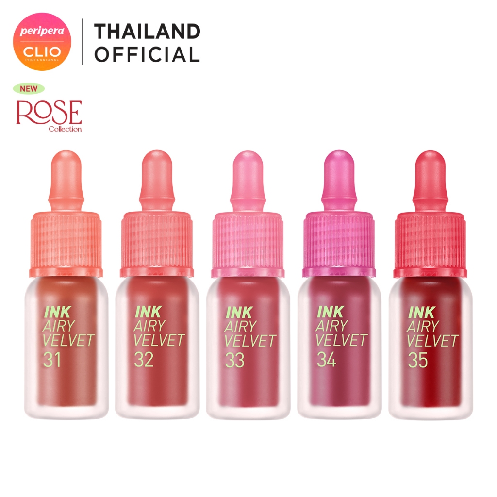 PERIPERA INK AIRY VELVET (ROSE collection) : เพอริเพอร่า ลิปทินท์