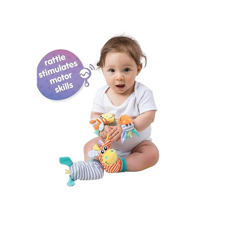 Playgro خشخيشة معصم وقدم Jungle — صورة 4