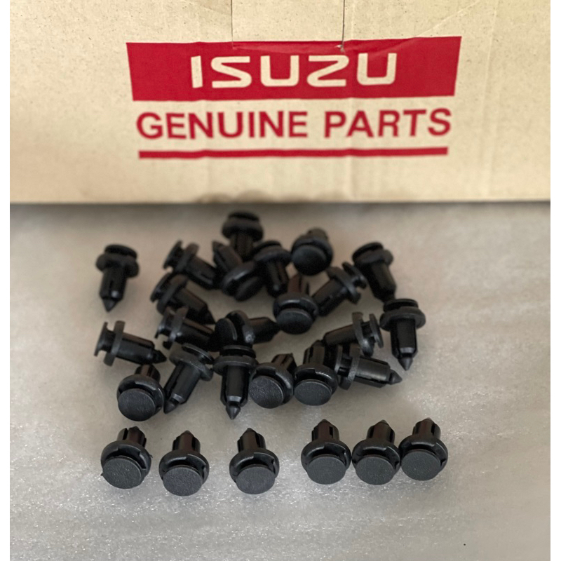 กิ๊บยึดกันชนหน้า-กระจังหน้า D-max 2012-2025 เกรดแท้ศูนย์ 10 ตัว