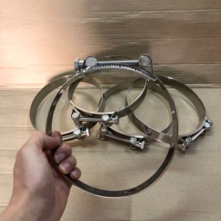 เหล็กรัดท่อ เข็มขัดรัดท่อ สแตนเลสทั้งตัว URO-FLEX SS-304