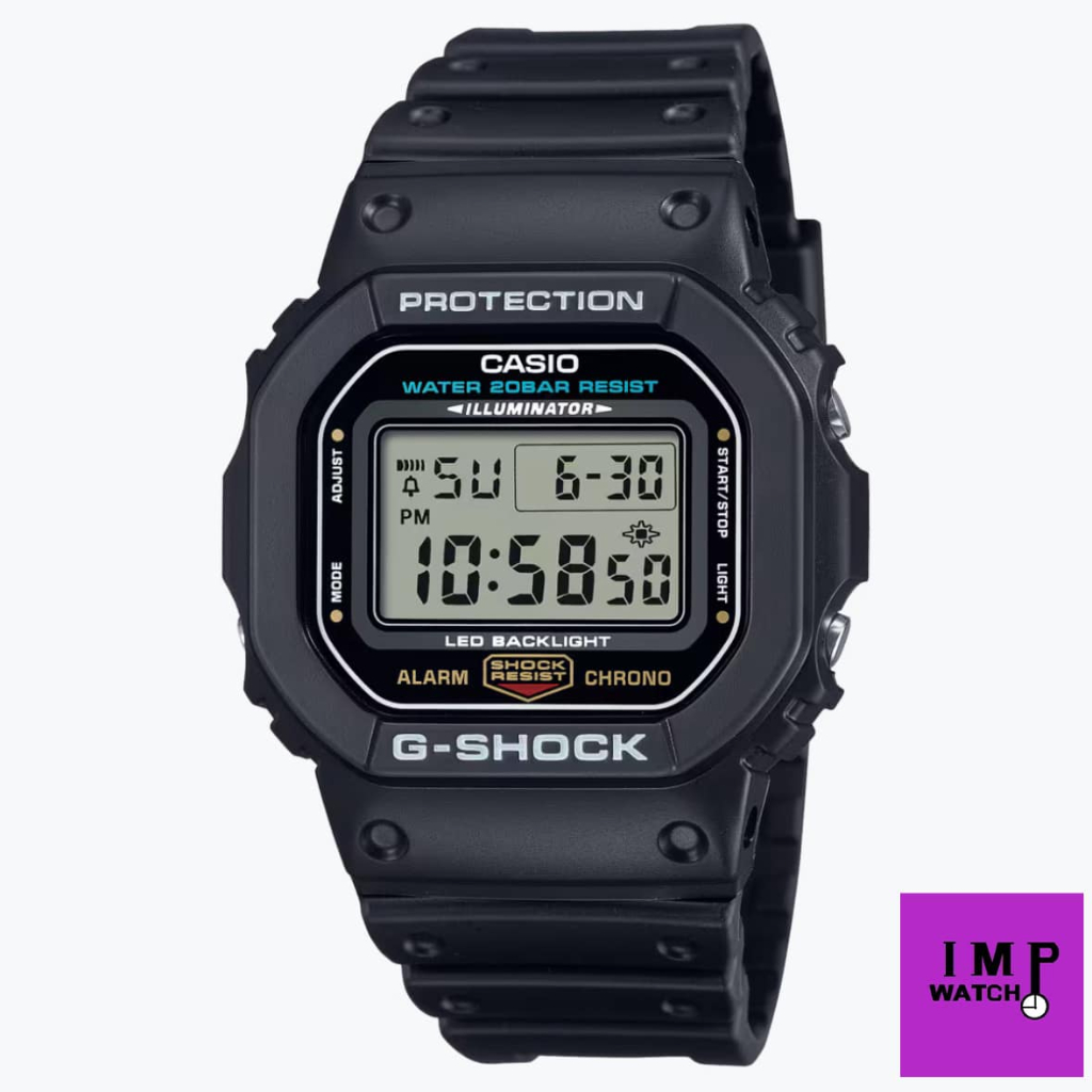 นาฬิกา G-SHOCK รุ่น DW-5600UE-1DR ยักเล็กฮิต ของแท้ประกันcmg 1ปี