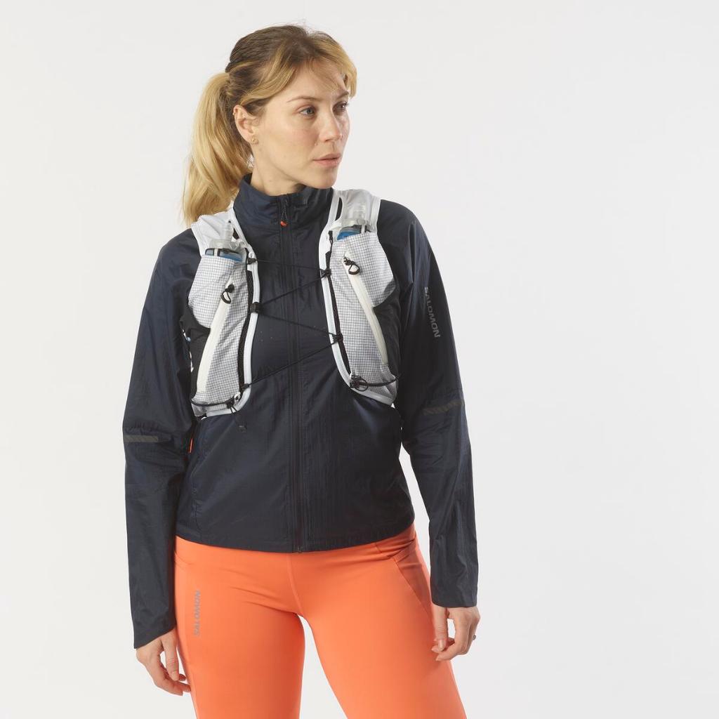 SALOMON ADV SKIN CROSS SEASON RACE FLAG Unisex Running Vest เป้น้ำวิ่งเทรล กันน้ำ LC2091900 Official Store — صورة 4