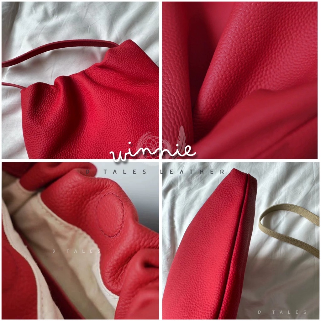 DTALES Winnie กระเป๋าคล้องไหล่หนังวัวแท้ Tote ใบกระทัดรัด น้ำหนักเบามาก