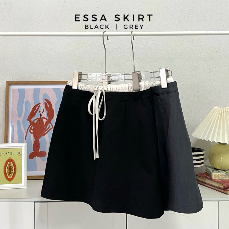 Reverie Essa Skirt ( black | grey )