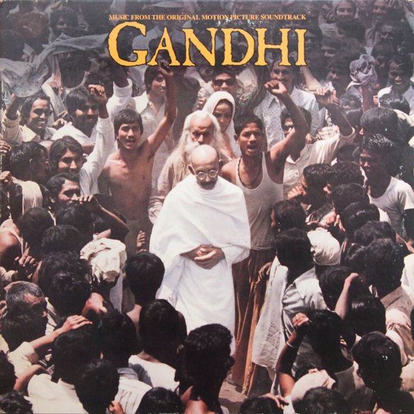 แผ่นเสียง LP Gandhi - OST ( Orignal press in 1982 US )