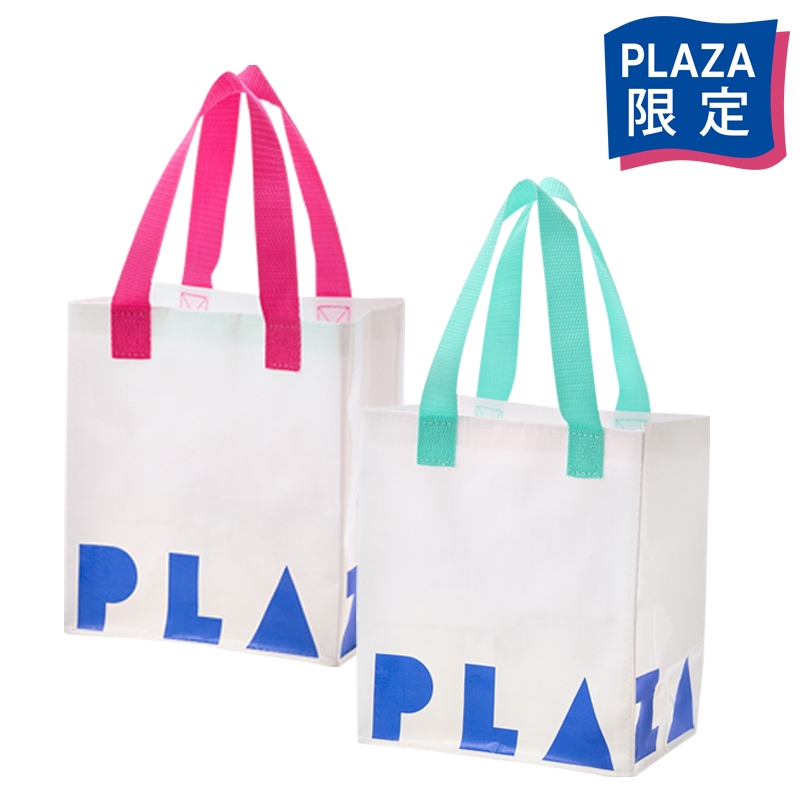 กระเป๋าช้อปปิ้ง PLAZA BASICS Shopping Bag ไซส์ S (ใบเล็ก) จากห้าง PLAZA ที่ญี่ปุ่น เป็นแบบหิ้ว มี 3 