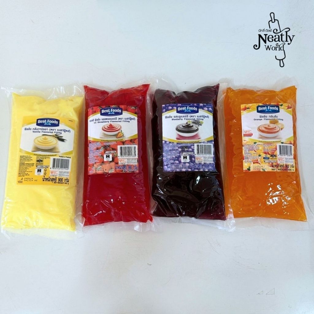 เบสท์ฟู้ดส์ ฟิลลิ่ง 900 กรัม Best foods Filling 900 G