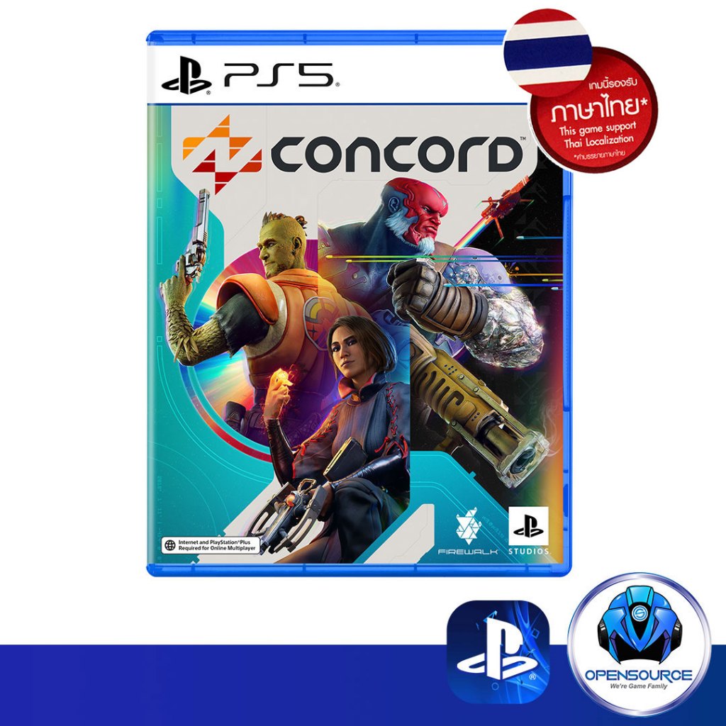 [พร้อมส่ง]Playstation: Concord (ASIA EN/CH/KR/JP #เกมนี้รองรับภาษาไทย) - PS5