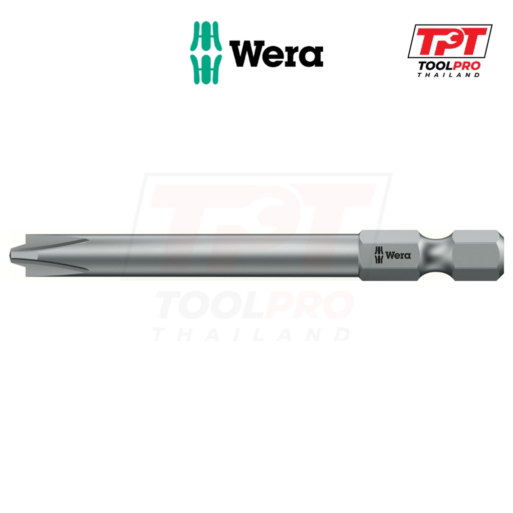 Wera ดอกไขควง 851/4 PH/S PlusMinus Bit, PH/S (#1 / #2) x 70mm