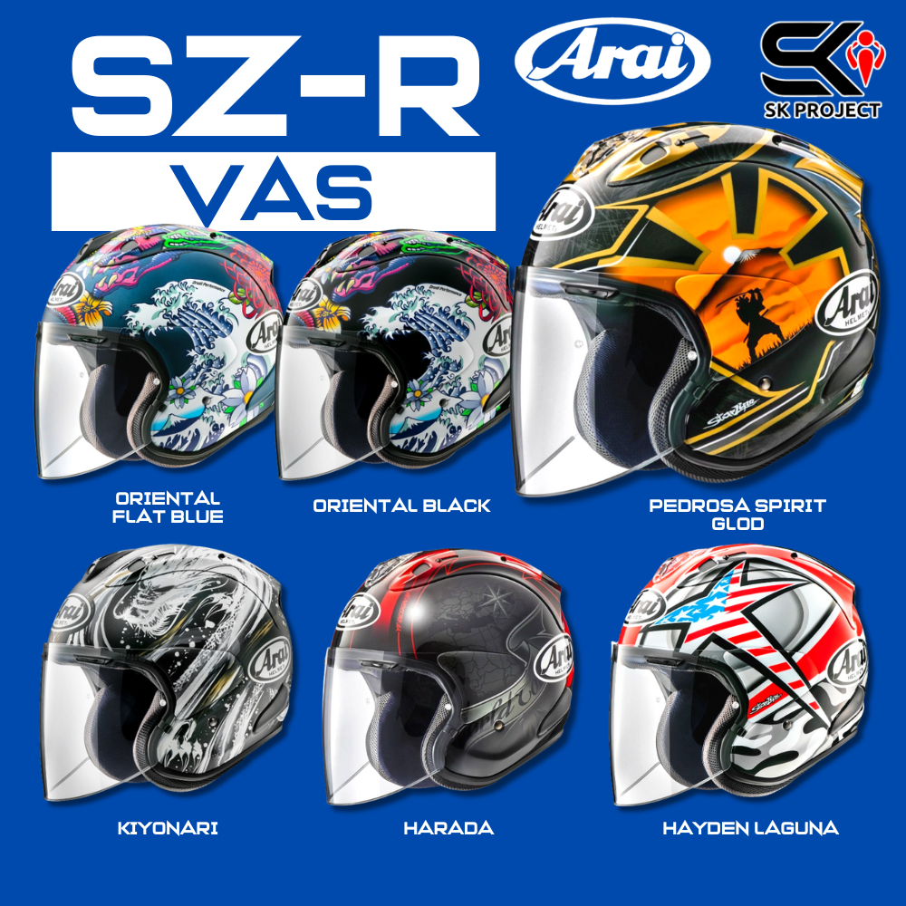 หมวกกันน็อก Arai Renegade-v , SZ-R VAS, Concept XE 320sp.online