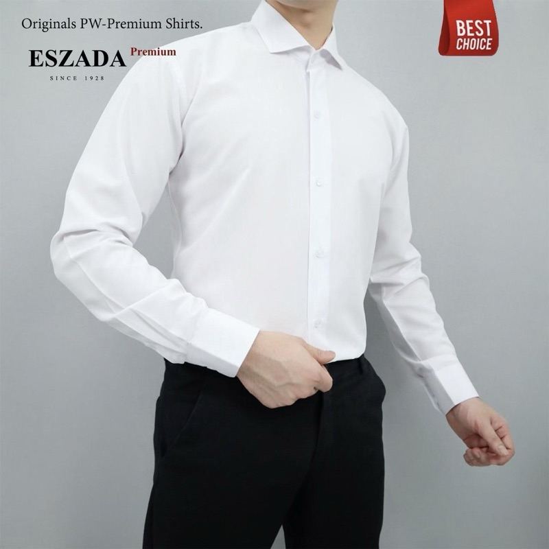 เสื้อเชิ้ตแขนยาวคอปกผ้าพีดับเบิ้ลยูพรีเมียม (SL10)The Original PW-Premium Shirts Limited Edition A+