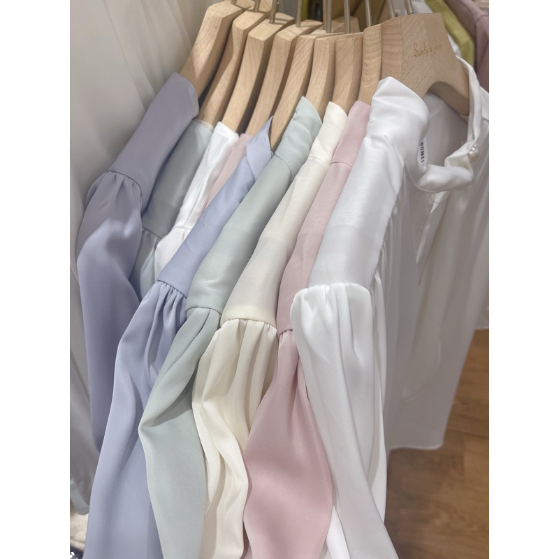 เสื้อทำงานแขนสั้น ผ้าดี