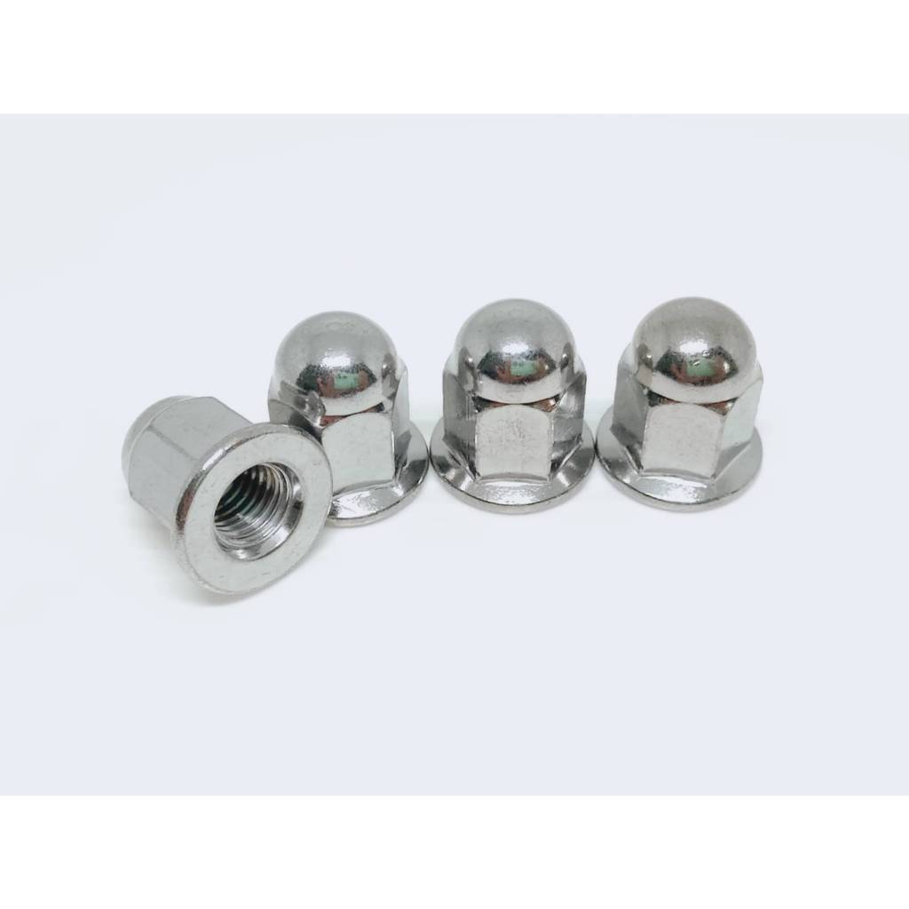 น็อตยึดฝาสูบเดิม NO.12/NUT HEX CAP, 8MM./ รหัสสินค้า 90443-KTM-970/ สำหรับ WAVE-125  R/S/X/I/MSX-125