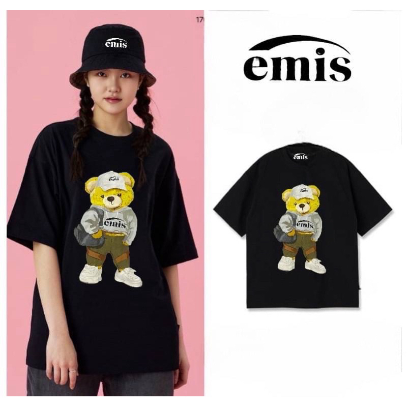 เสื้อยืดคอกลมEmis ใส่ได้ทั้งชายหญิง