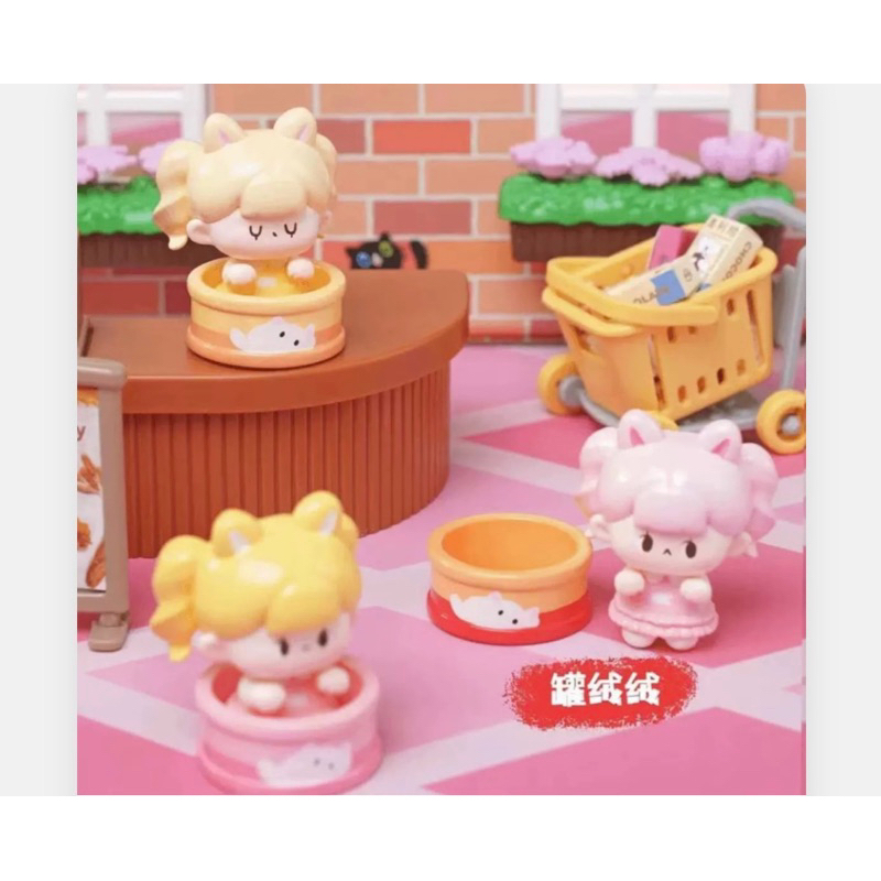 พร้อมส่ง/ระบุตัว โมเดลจิ๋ว น้องhoney ผมแกะในกระถาง ค่าย hi toy ของแท้