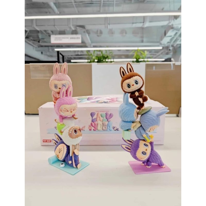 พร้อมส่ง labubu yoga ลาบูบู้โยคะ box