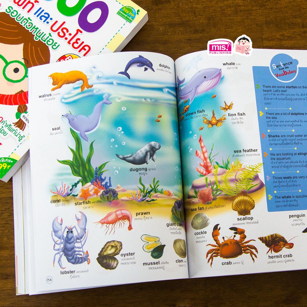 หนังสือ 4000 คำศัพท์และประโยครอบตัวหนูน้อย