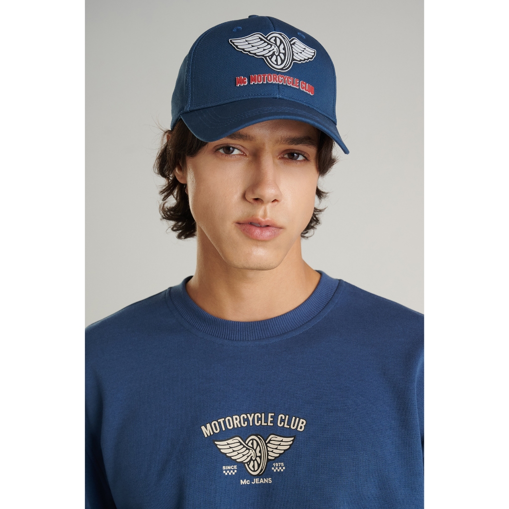 Mc jeans หมวกแก็ป Unisex สีกรมท่า M10Z181