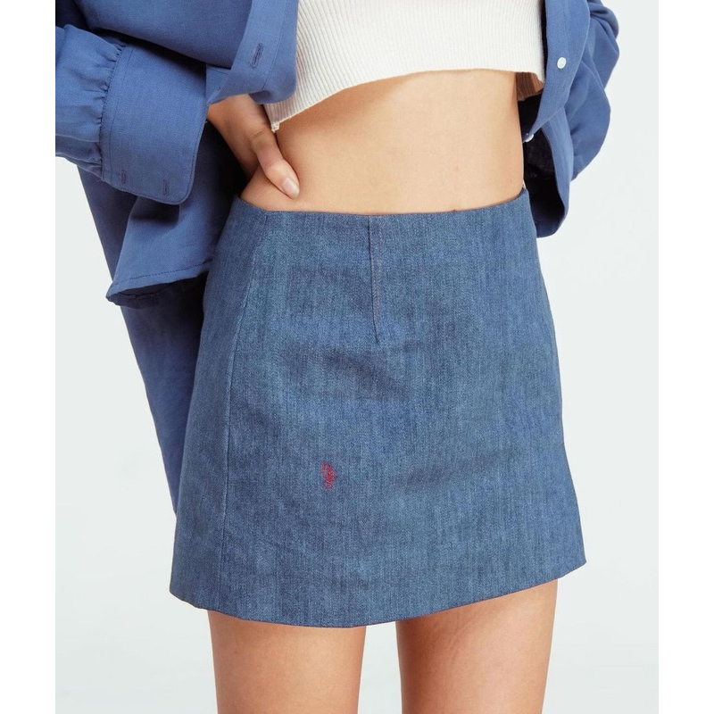 กระโปรง mini skirt แบรนด์ beforesunset_studio