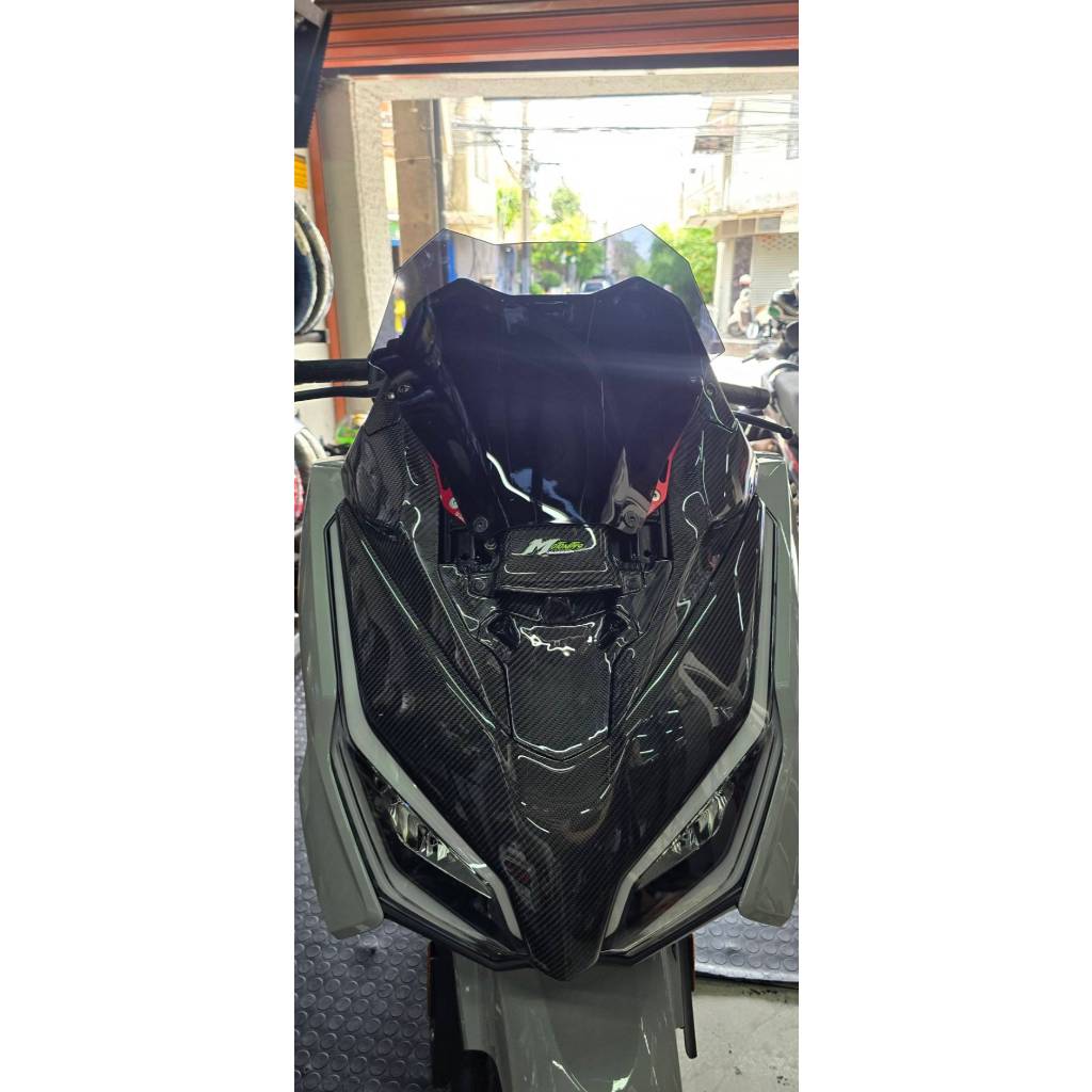 คาร์บอนงานแท้Forza350 ปี2023 #ลาย2 #ลาย4 หน้าซิ่งฟอร์ซ่า หน้าซิ่ง Carbon บังโคลนหน้า-หลัง เคฟล่า