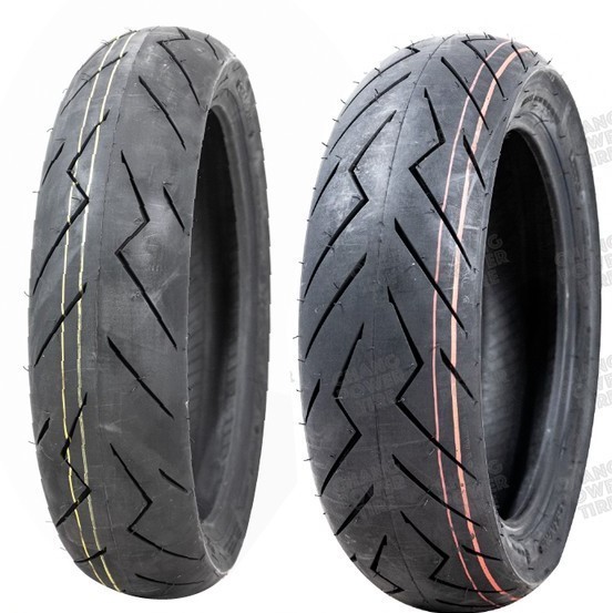 CHAMPION ยางนอก ขนาด110/70-17+150/60-17 1คู่ HR78 TUBELESS ยางเรเดียล (ไม่ใช้ยางใน) 110/70-17 +150/6