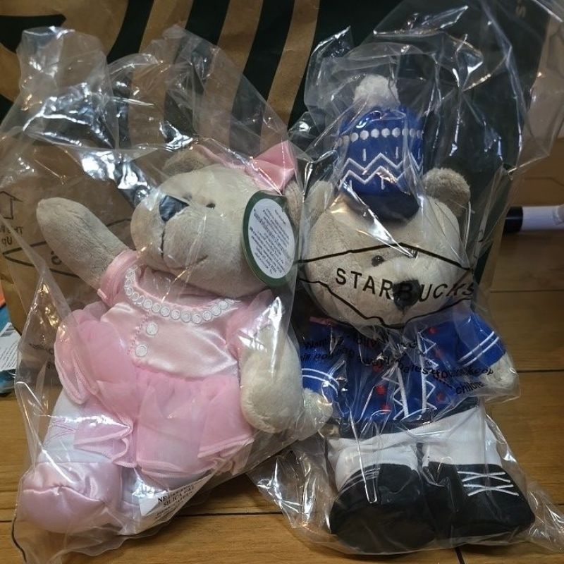 หมีสตาร์บัคส์คู่ชาย หญิง ออกขายวันที่ 25 กรกฎาคม 2565 Starbucks Bearista Bears Male & Female Sale on