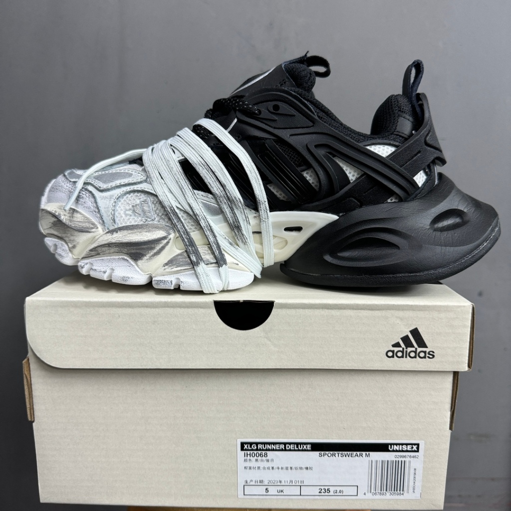 (100% ของแท้) adidas VENTO XLG DELUXE รองเท้าผู้ชายและผู้หญิง (จัดส่งฟรี)