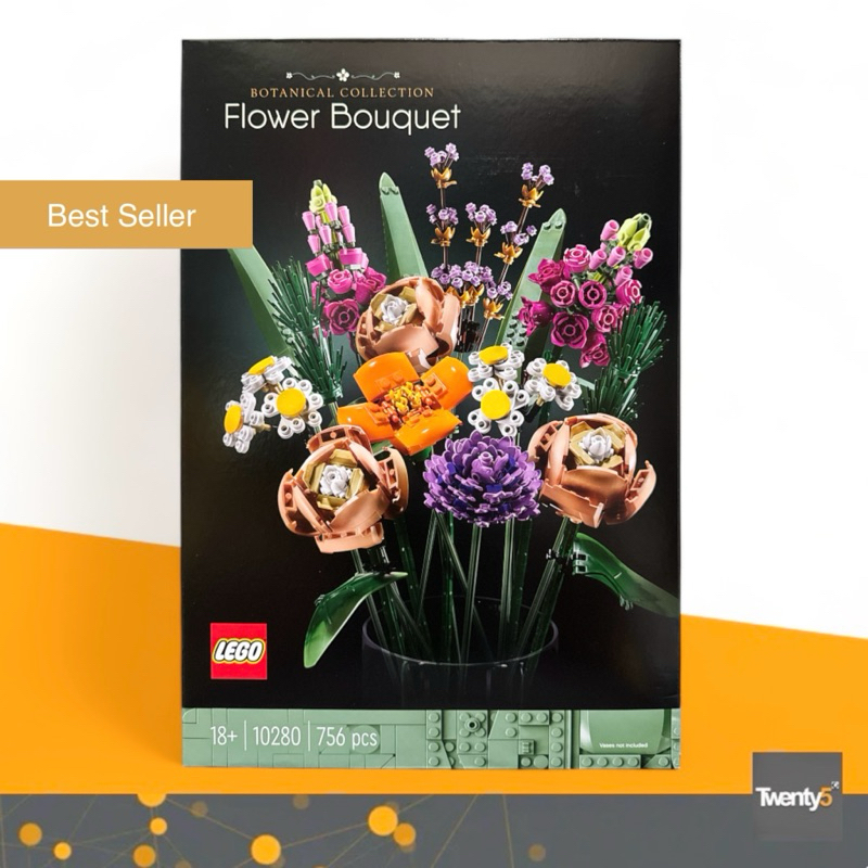 (พร้อมส่ง รับส่วนลด 10-20%) Lego 10280 flower bouquet เลโก้ของใหม่ การันตีของแท้ 100%