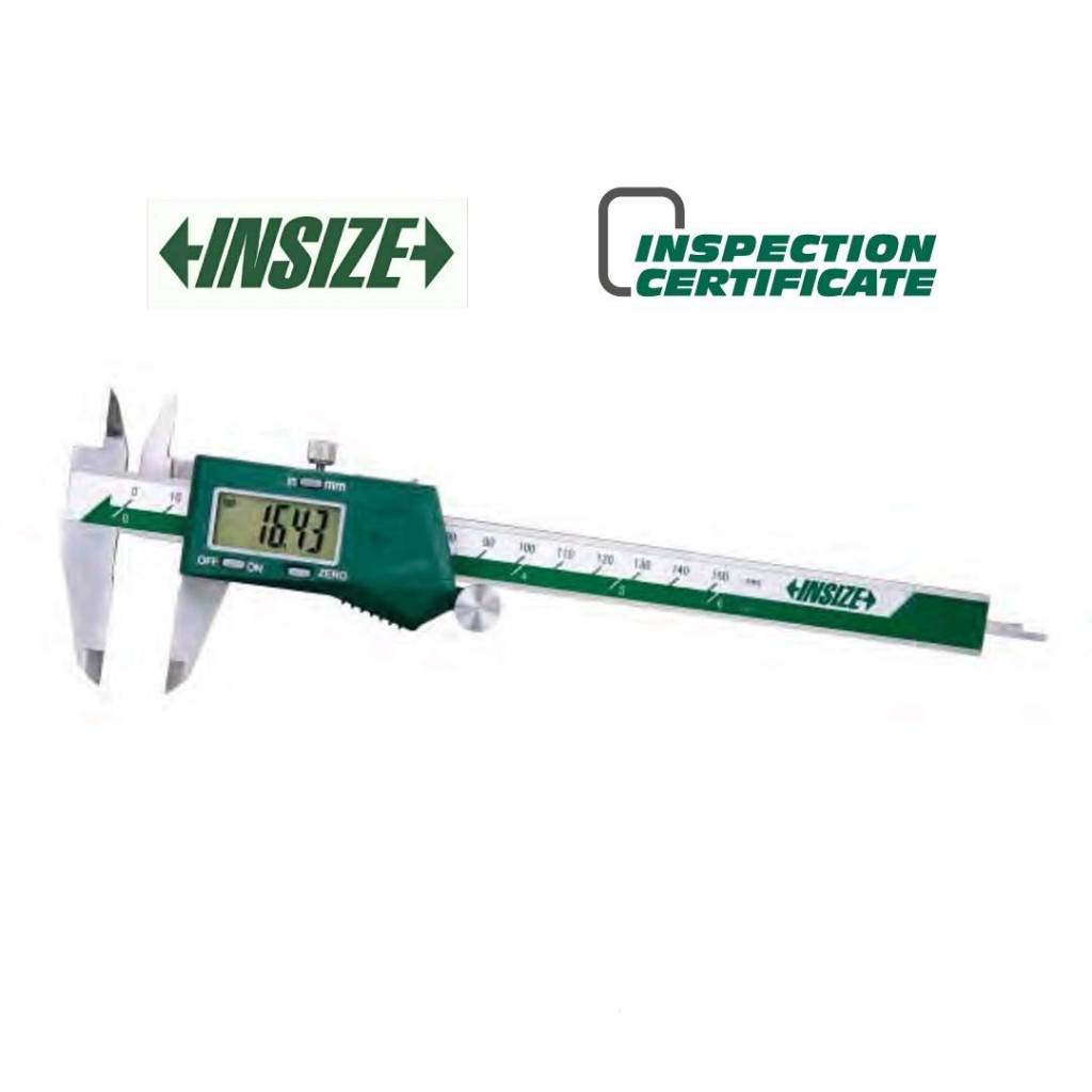 INSIZE เวอร์เนียร์ดิจิตอล 6" 8" 12" Vernier Digital Caliper อินไซส์ 1108-150 1108-200 1108-300