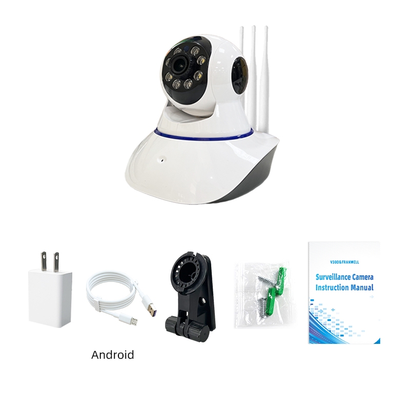 V380 Pro Q5 กล้องวงจรปิด WiFi ไร้สาย IP กล้อง 1080p วิดีโอรักษาความปลอดภัย 3D พาโนรามา HD ไนท์วิชั่นในบ้าน