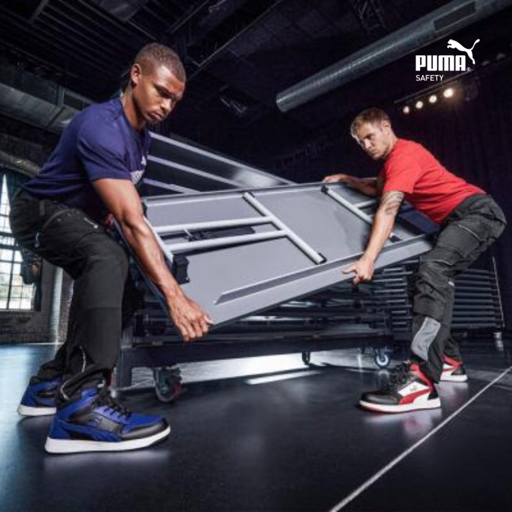 รองเท้าเซฟตี้ หุ้มข้อ PUMA รุ่น FRONTCOURT หัวกันกระแทก พื้นกันลื่น (PMA630055) - รูปที่ 6