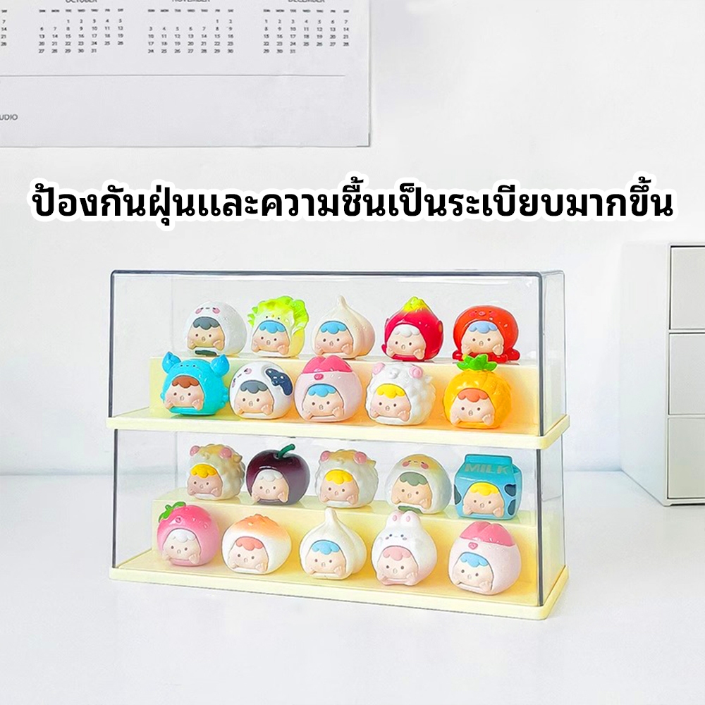 กล่องโมเดล กล่องใส่ art toy กล่องอะคริลิคใส่โมเดล ดีไซน์สวยงาม ตู้โชว์ห้องนอนห้องนั่งเล่น ทันสมัยและเรียบง่าย