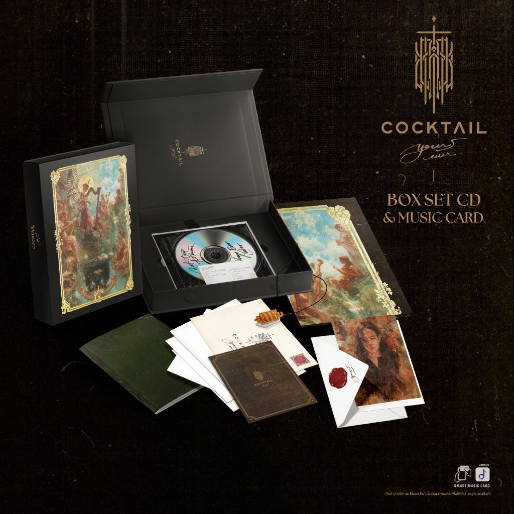 GMM MUSIC : Box Set CD/Music Card Cocktail อัลบั้ม Yours Ever