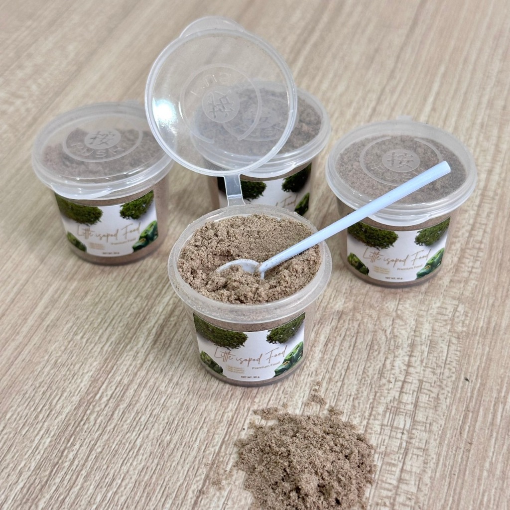 Littleisopod อาหารไอโซพอด Premium สูตรผสมผงหินไลม์สโตนและมัลติวิตามิน สูตรอาหาร โดย ผู้เชี่ยวชาญอาหารสัตว์