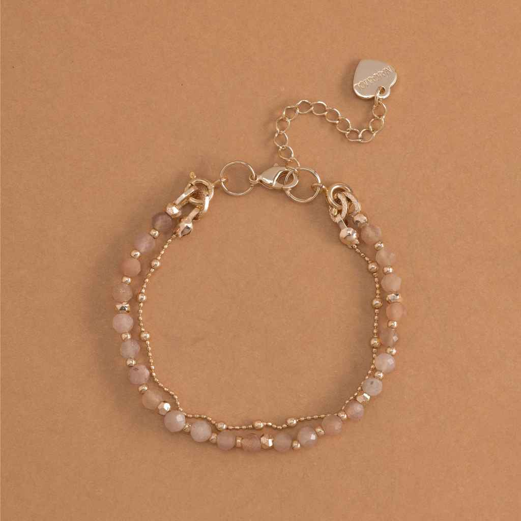 SUNSTONE-LUCKY CHARM BRACELET
