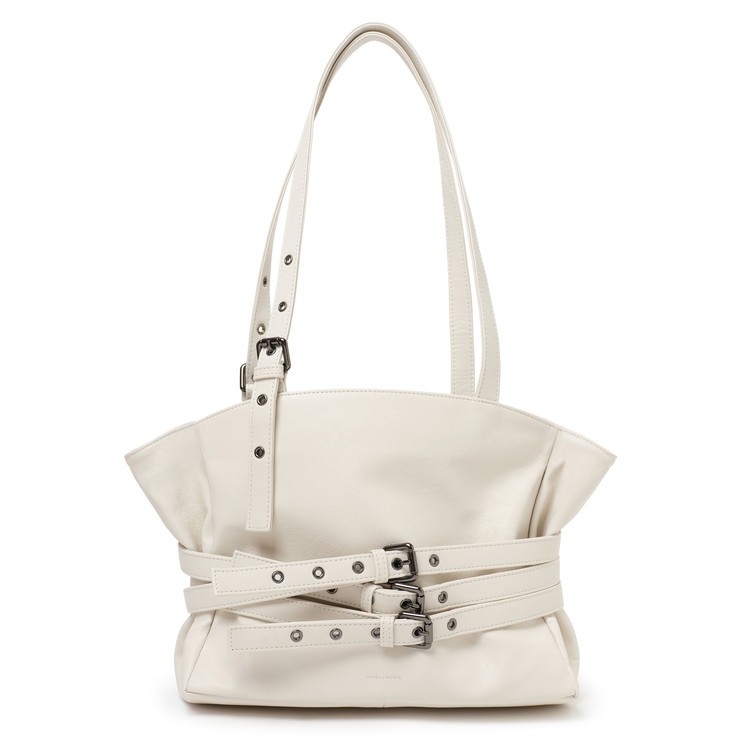 Samo Ondoh Trio Belt Corset Bag M (Nappa Ivory, Nappa Matt black, Savage Cream, Savage Black)