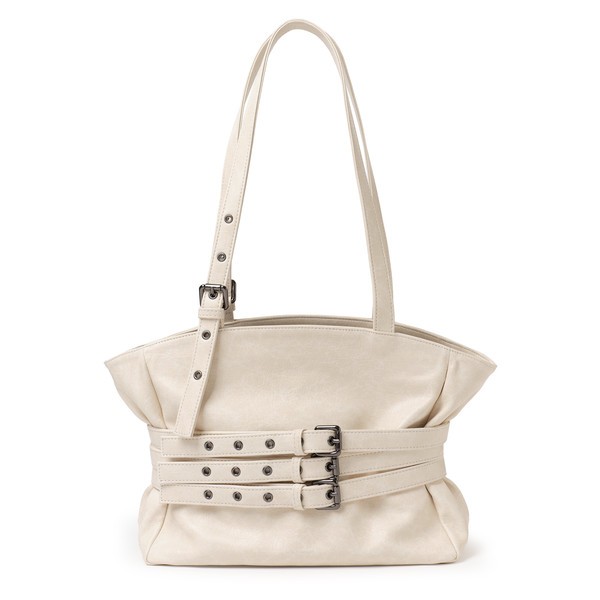 Samo Ondoh Trio Belt Corset Bag M (Nappa Ivory, Nappa Matt black, Savage Cream, Savage Black) - รูปที่ 2