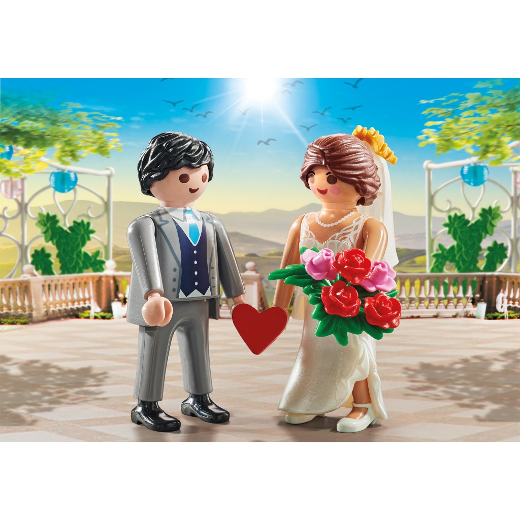 Playmobil 71507 Duo Pack Wedding Couple แอคชั่นฟิกเกอร์ ดูโอ้ คู่บ่าวสาว