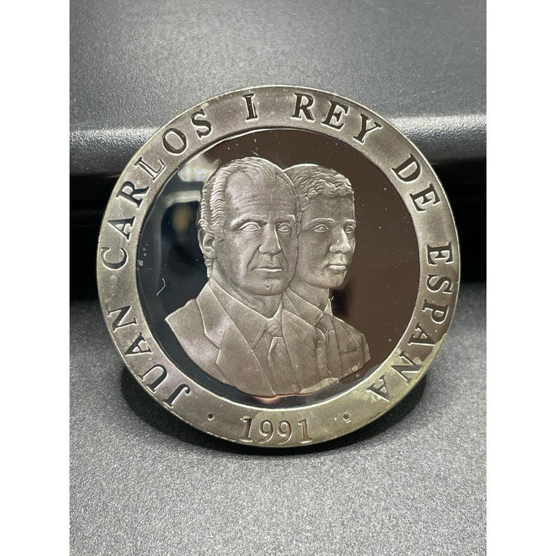 Spain, Juan Carlos I, 2000 Pesetas, 1991, Madrid, MS, Silverเหรียญเงินแท้ขัดเงาโอลิมปิกรายละเอียดตาม