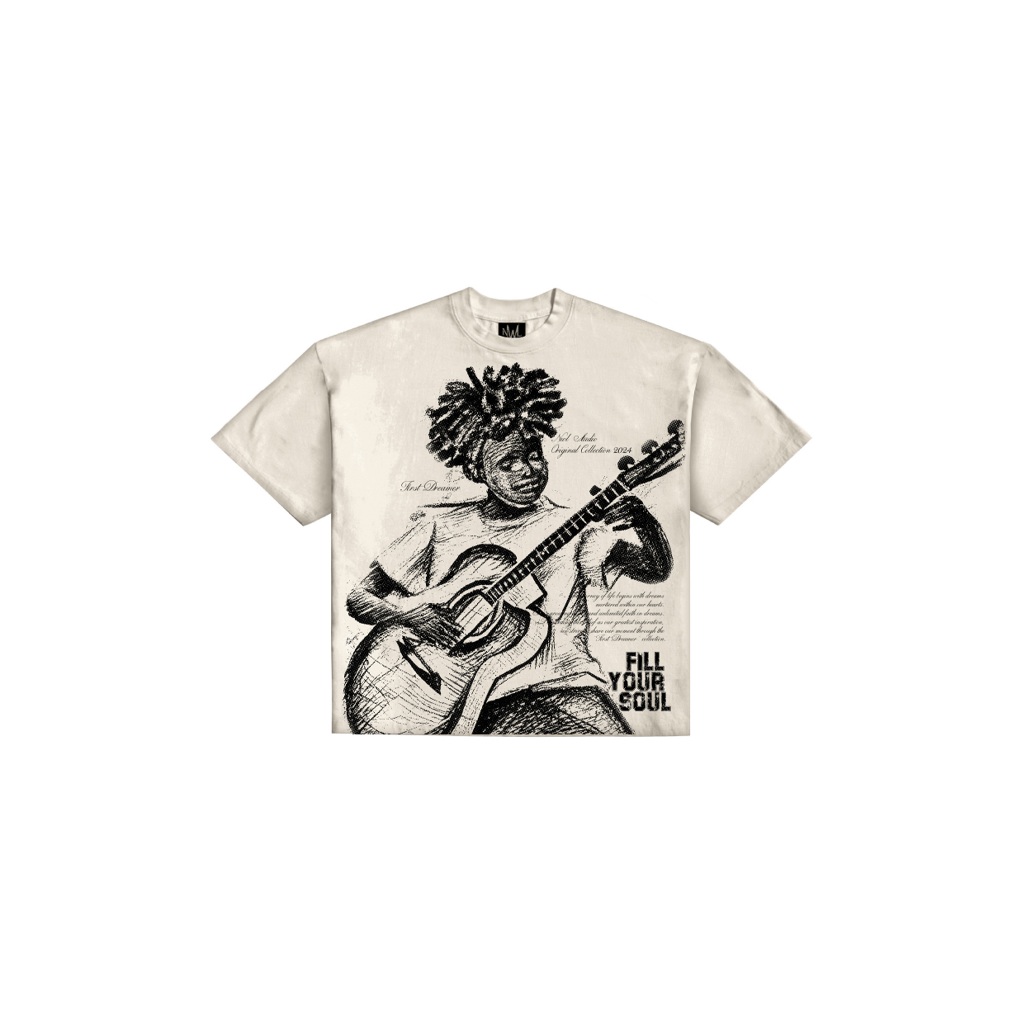NWL24 OG First Dreamer 07 Boxy T-Shirt cream