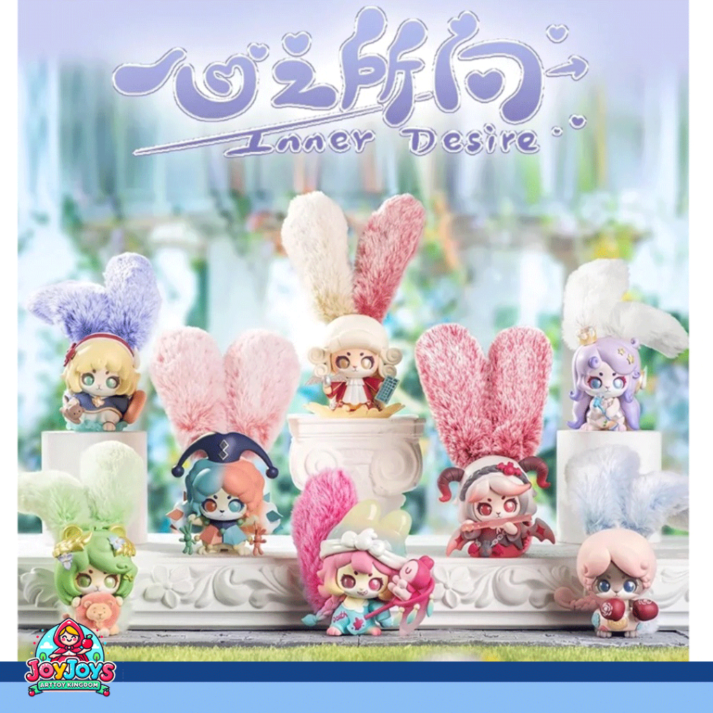 [พร้อมส่งทันที]  Cup Rabbits Inner Desires series กล่องฟ้า ลิขสิทธิ์แท้  กระต่าย